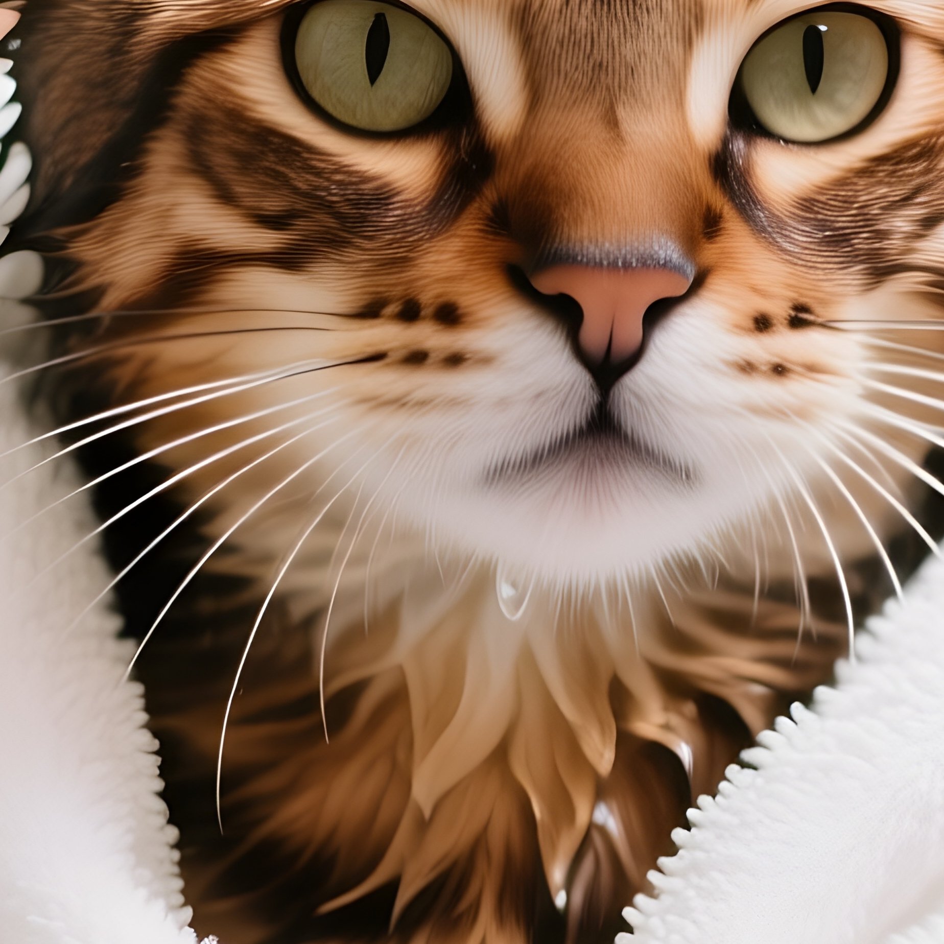 Cat-Egyptian-Mau-After-Bath-Wrapped-In-Towel - Full Resolution Quality Preview