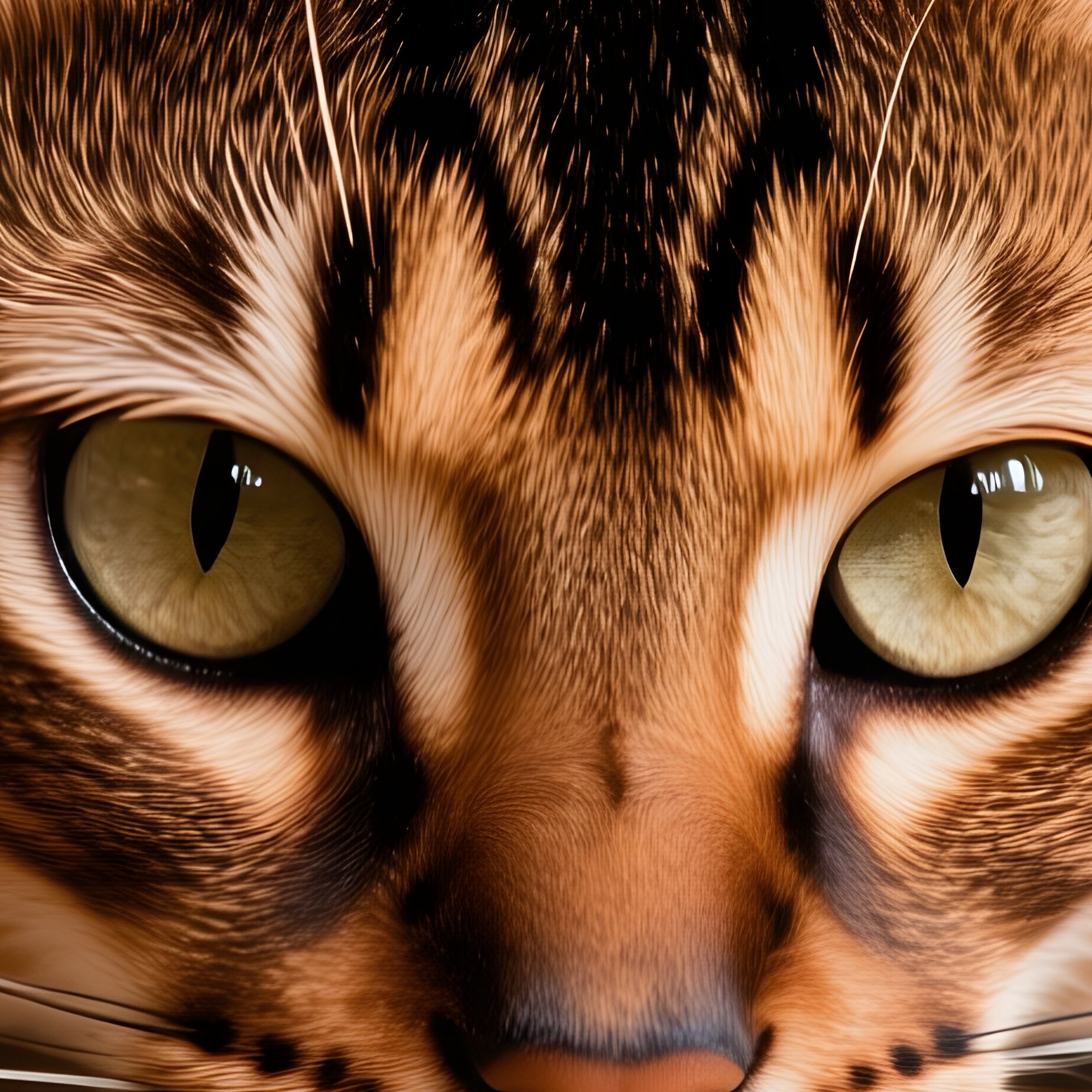 Cat Egyptian Mau Hunting Mode - Full Resolution Quality Preview