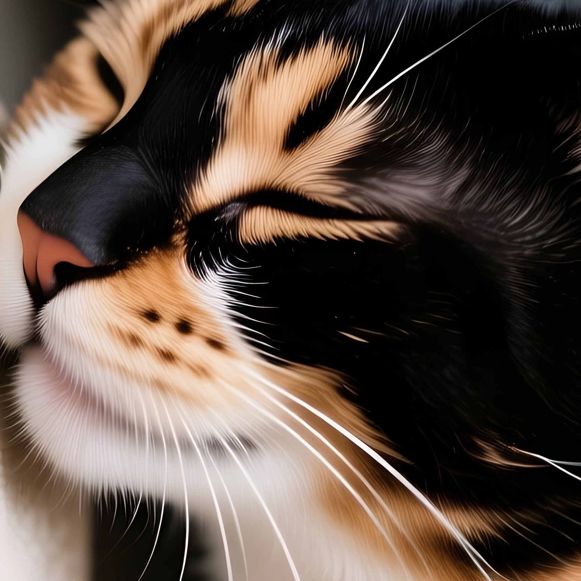 Cat Egyptian Mau Rubbing Face On Furniture Or Persons - Full Resolution Quality Preview