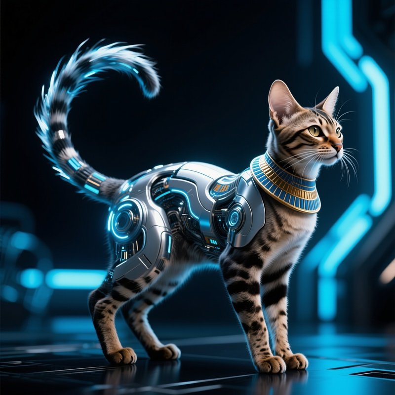 Cat-Egyptian-Mau-Tail-Flicking-With-Intense-Focus-Science-Fiction