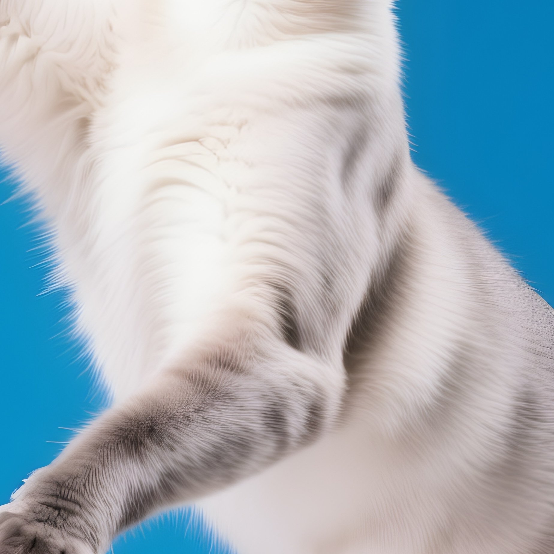Cat Exotic Shorthair Playing With Toy In Air - Full Resolution Quality Preview