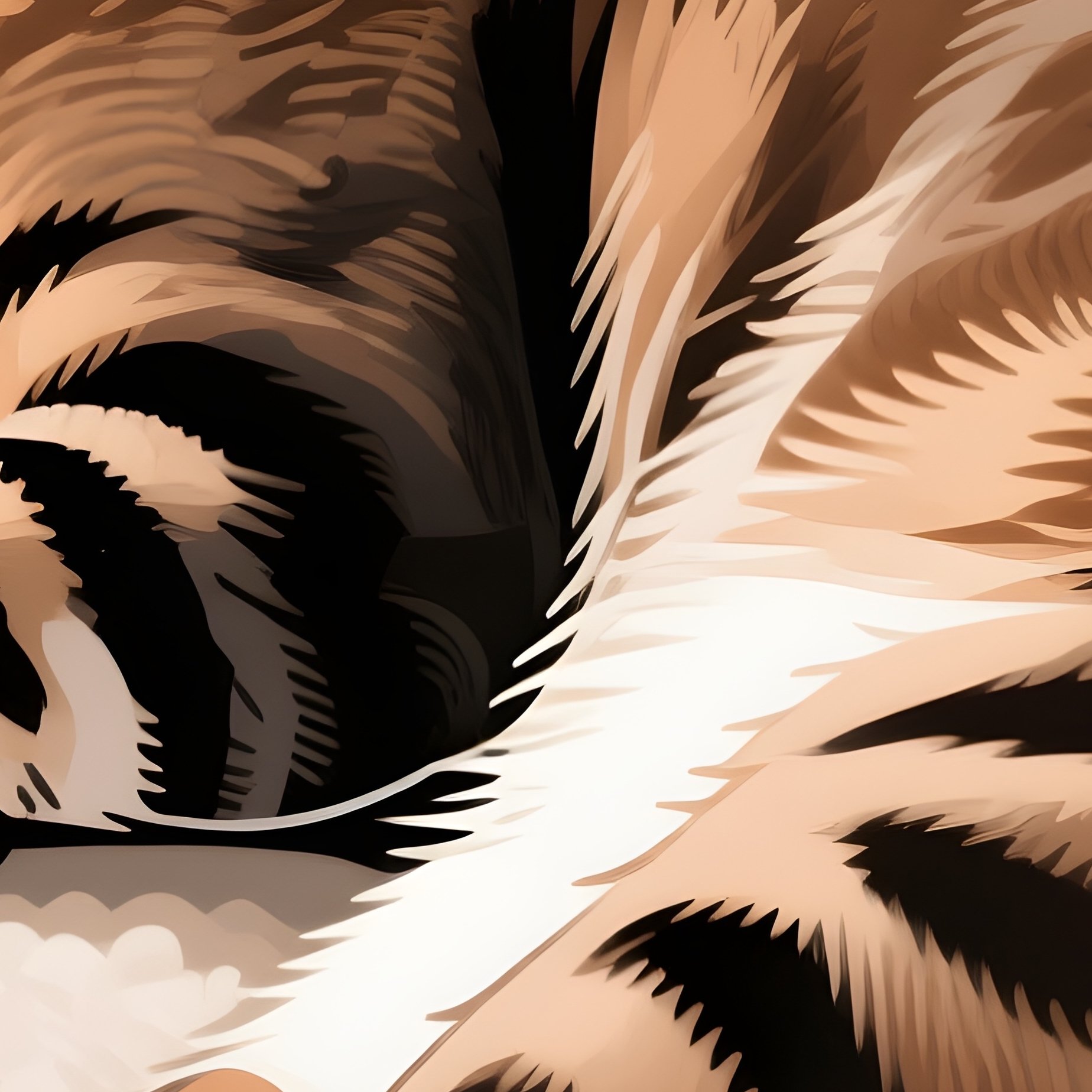 Cat In Loaf Position Another - Full Resolution Quality Preview