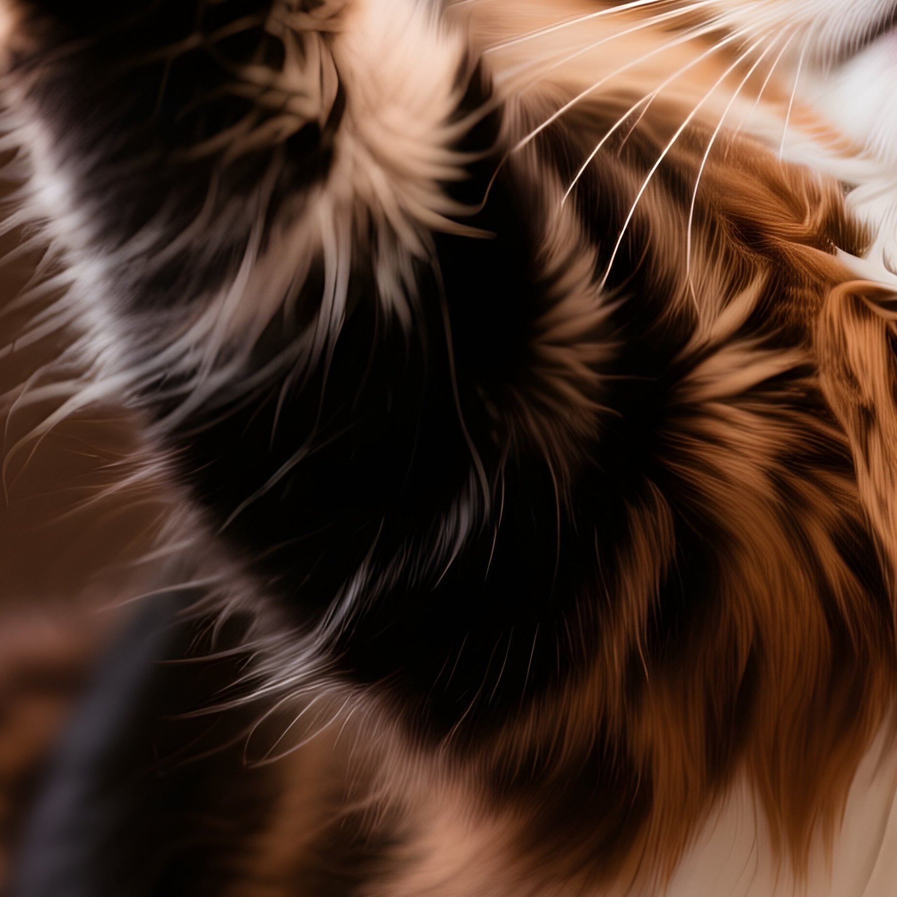 Cat-Maine-Coon-Batting-At-Something-With-One-Paw-1 - Full Resolution Quality Preview