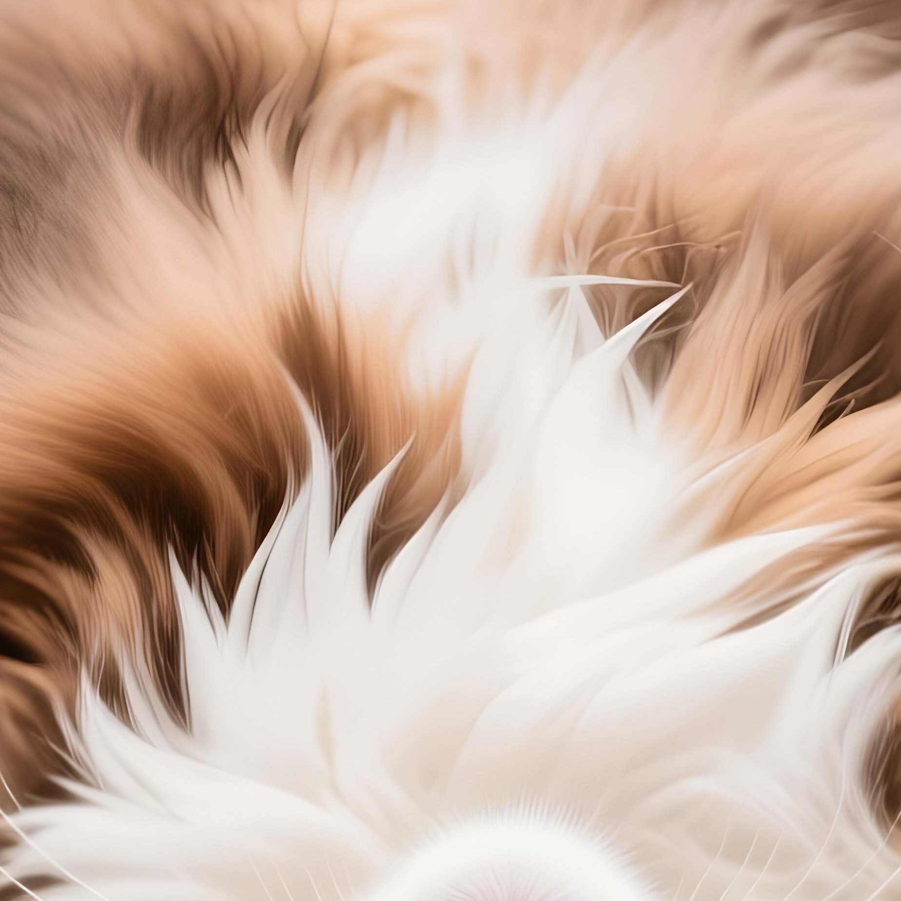 Cat Maine Coon Head Upside Down Laying On Back - Full Resolution Quality Preview