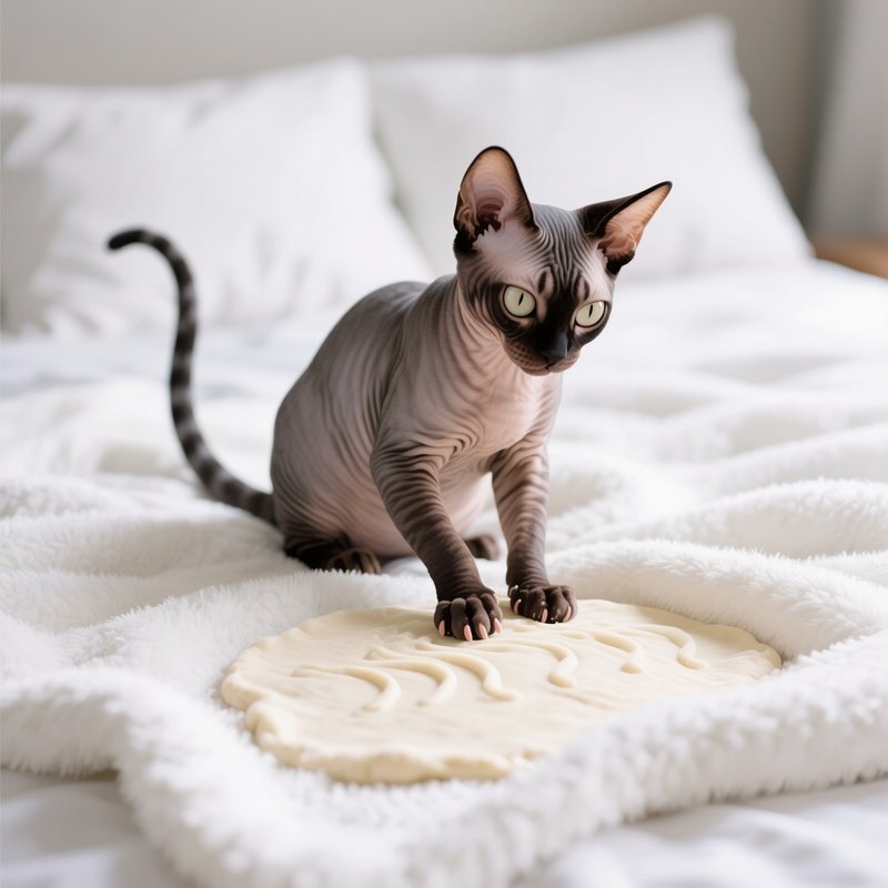 Cat Manx Kneading Blanket