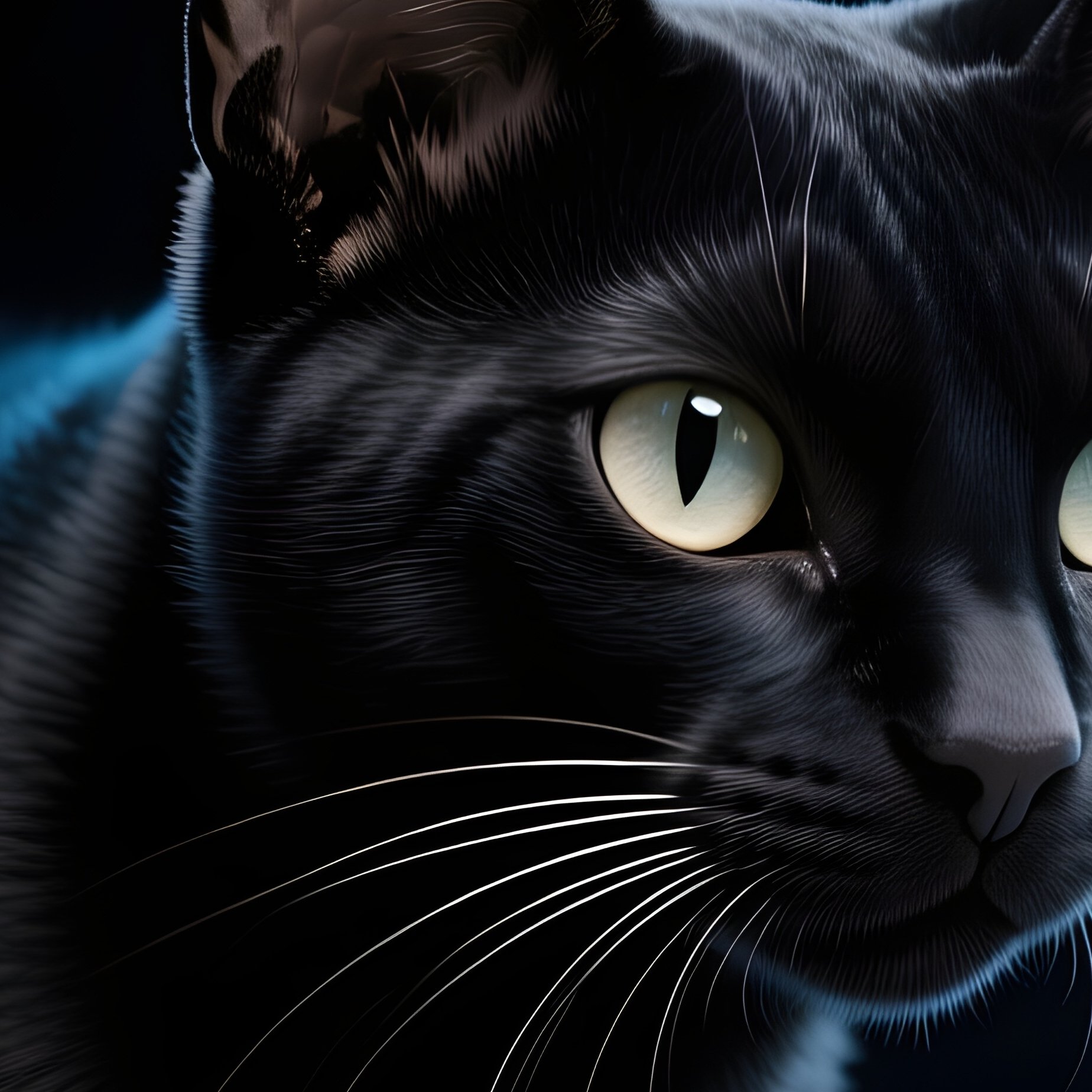 Cat Ocicat Head Sticking Out Of Box Science Fiction - Full Resolution Quality Preview