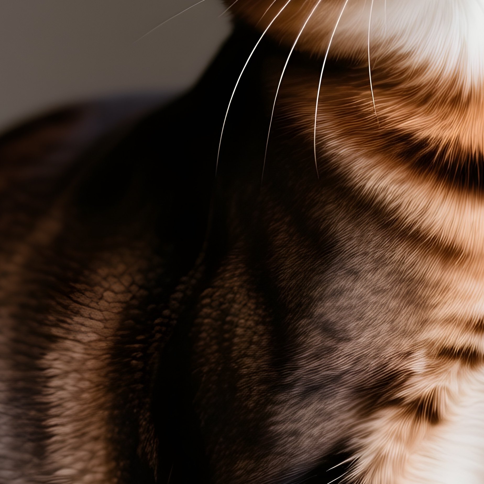 Cat Ocicat Head Titled Sitting - Full Resolution Quality Preview
