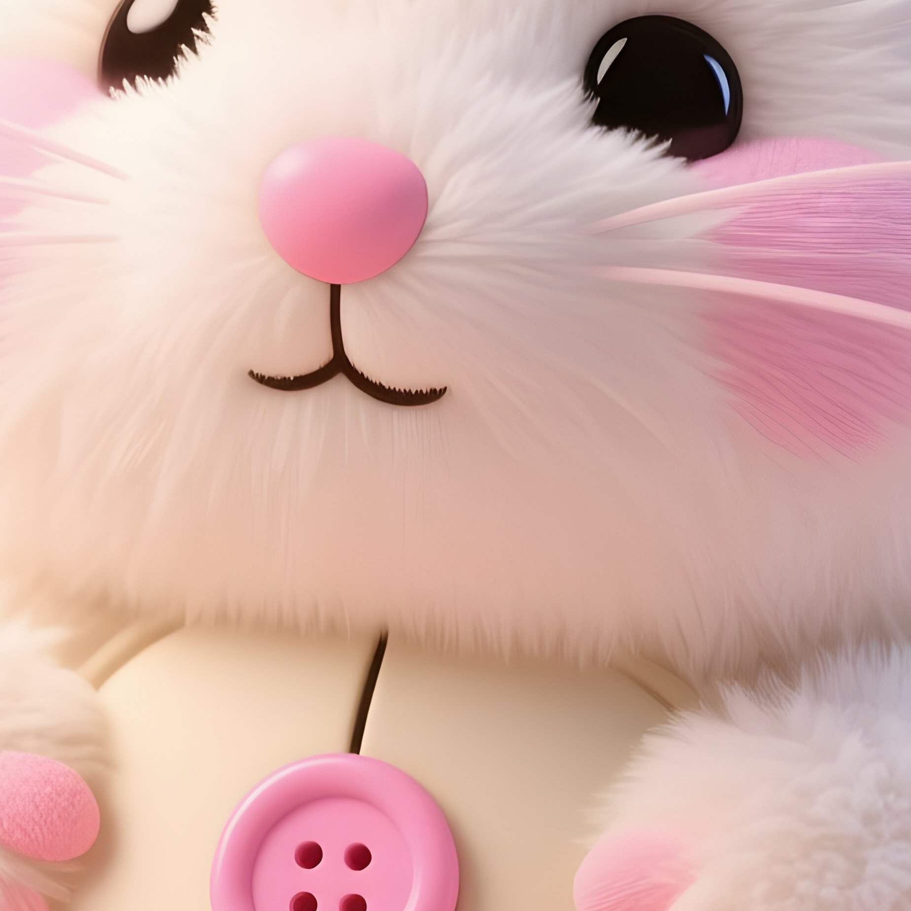 Cat Paw Mouse With Pink Buttons - Full Resolution Quality Preview