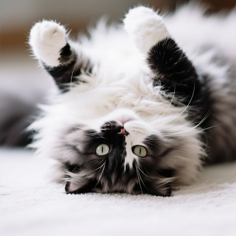 Cat-Persian-Head-Upside-Down