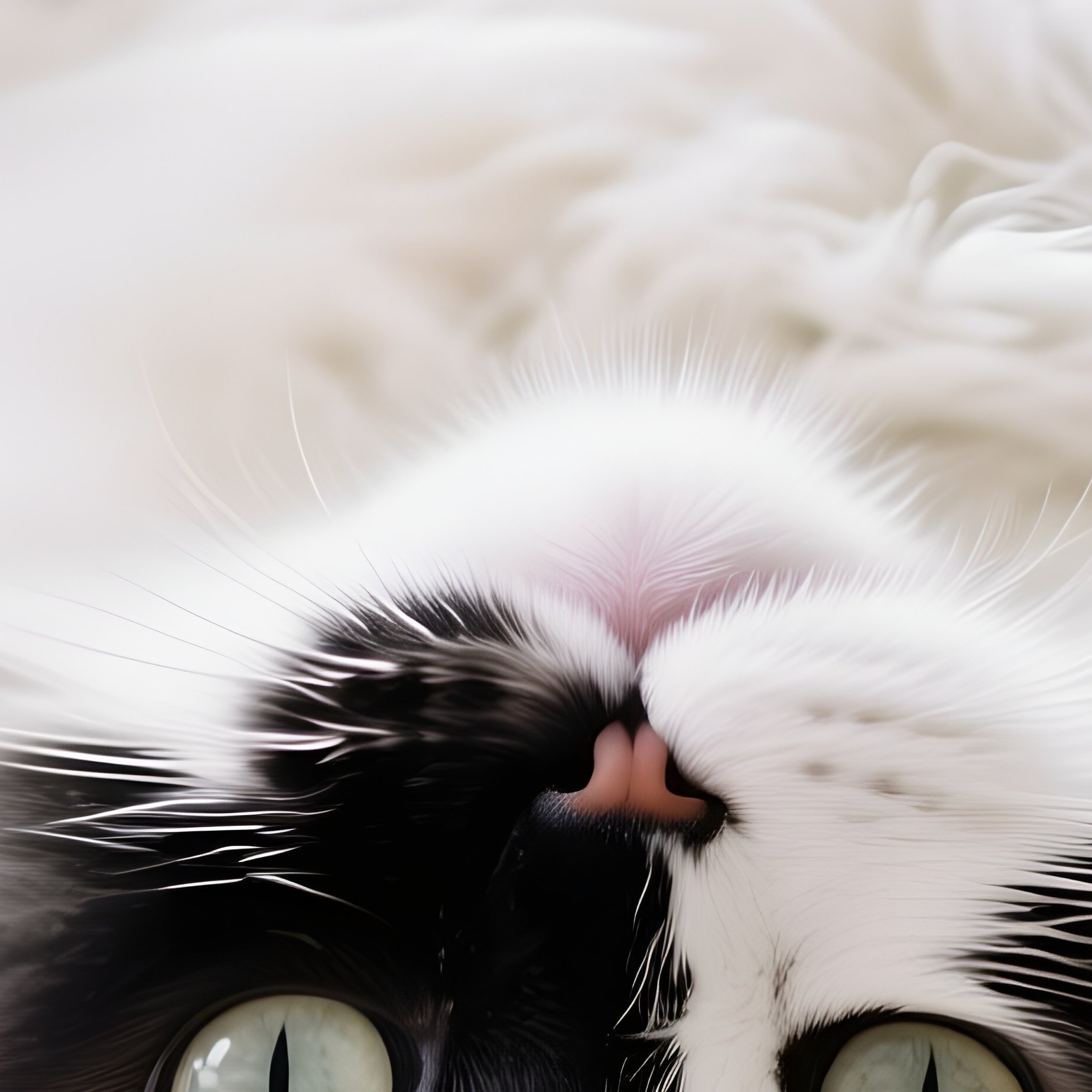 Cat-Persian-Head-Upside-Down - Full Resolution Quality Preview
