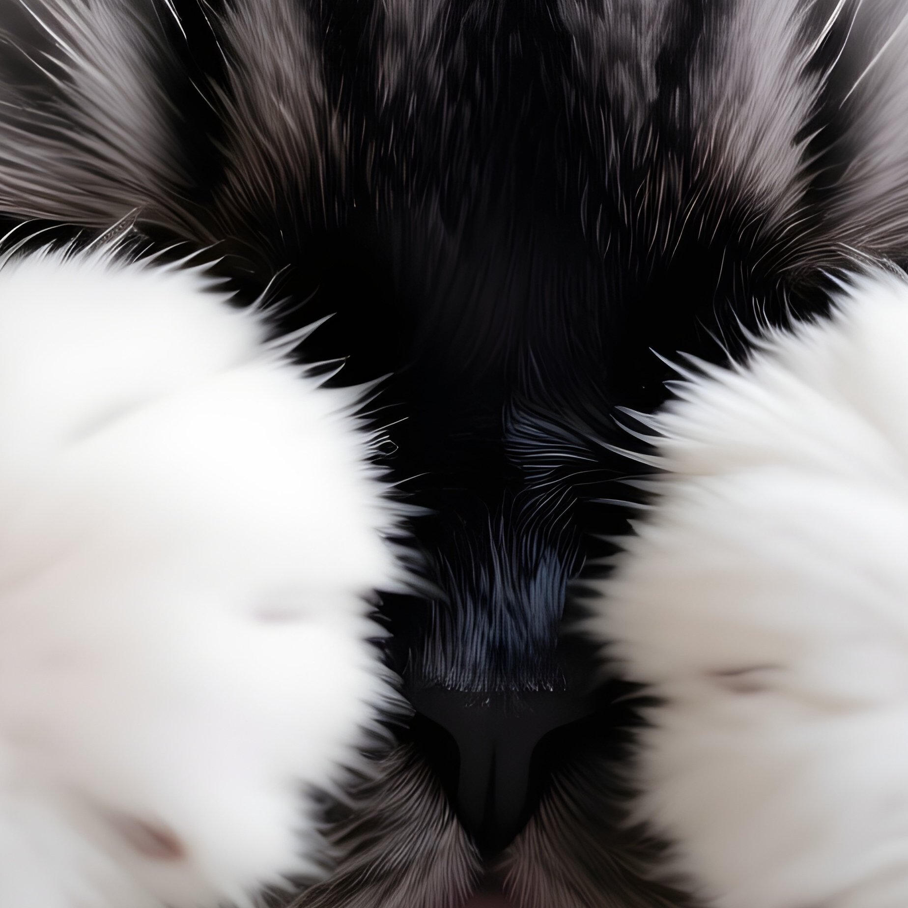 Cat Persian Sleeping - Full Resolution Quality Preview