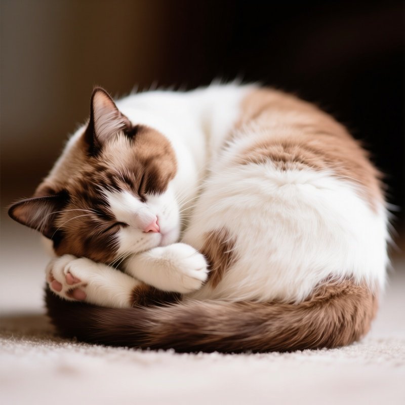 Cat Ragamuffin Loaf Position