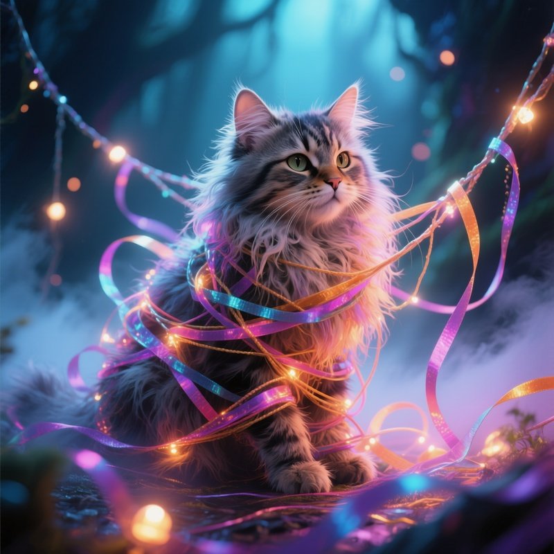 Cat_Ragamuffin_Tangled_String_Ribbon_Fantasy