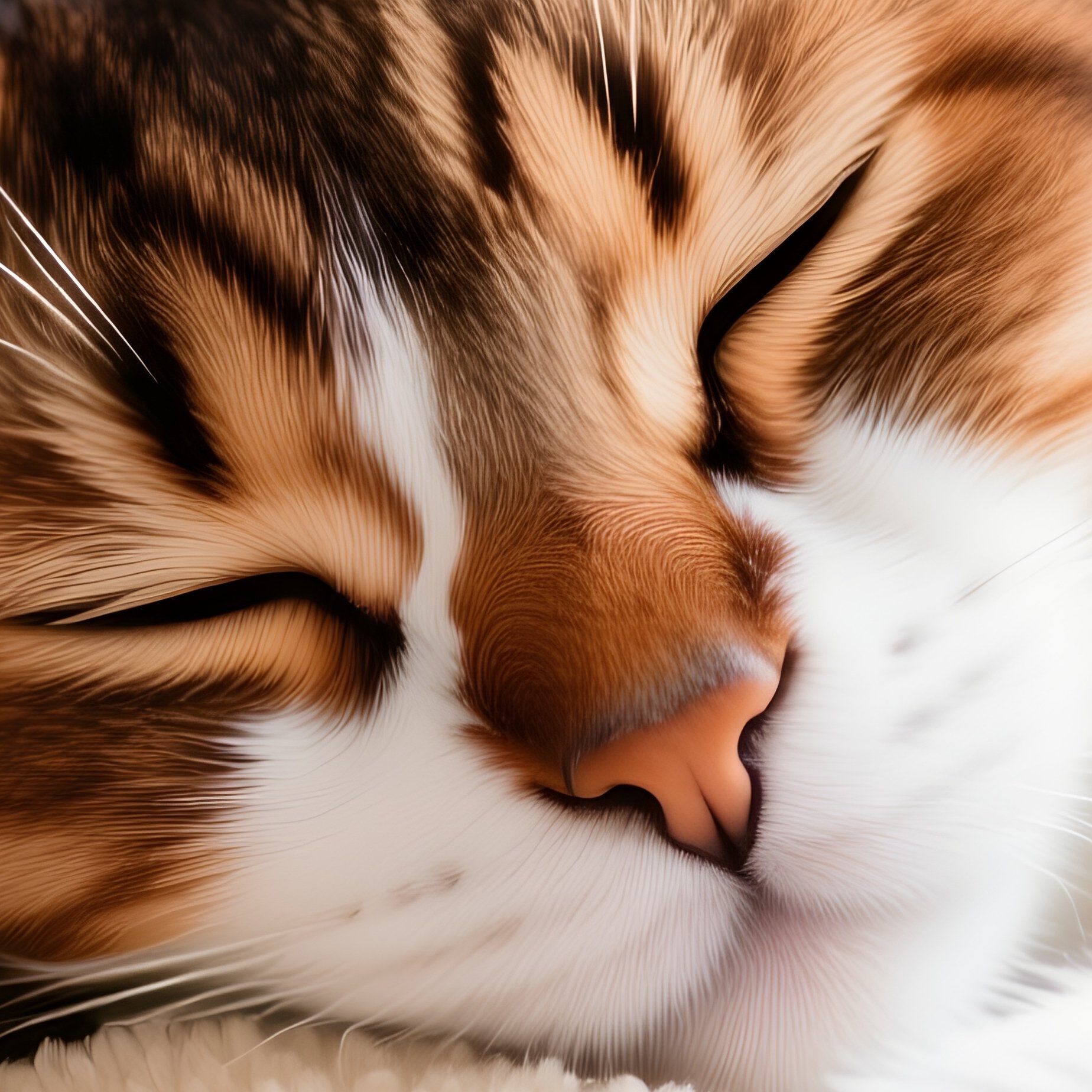 Cat-Somali-Head-On-Stuffed-Animal - Full Resolution Quality Preview