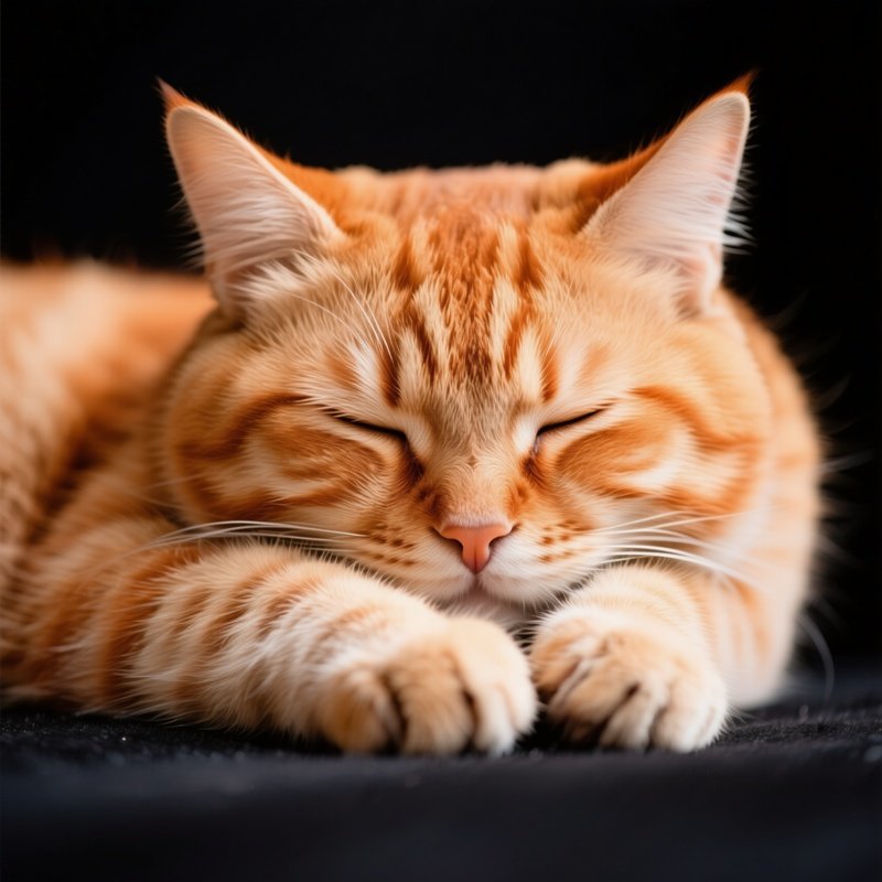 Cat Turkish Van Loaf Position
