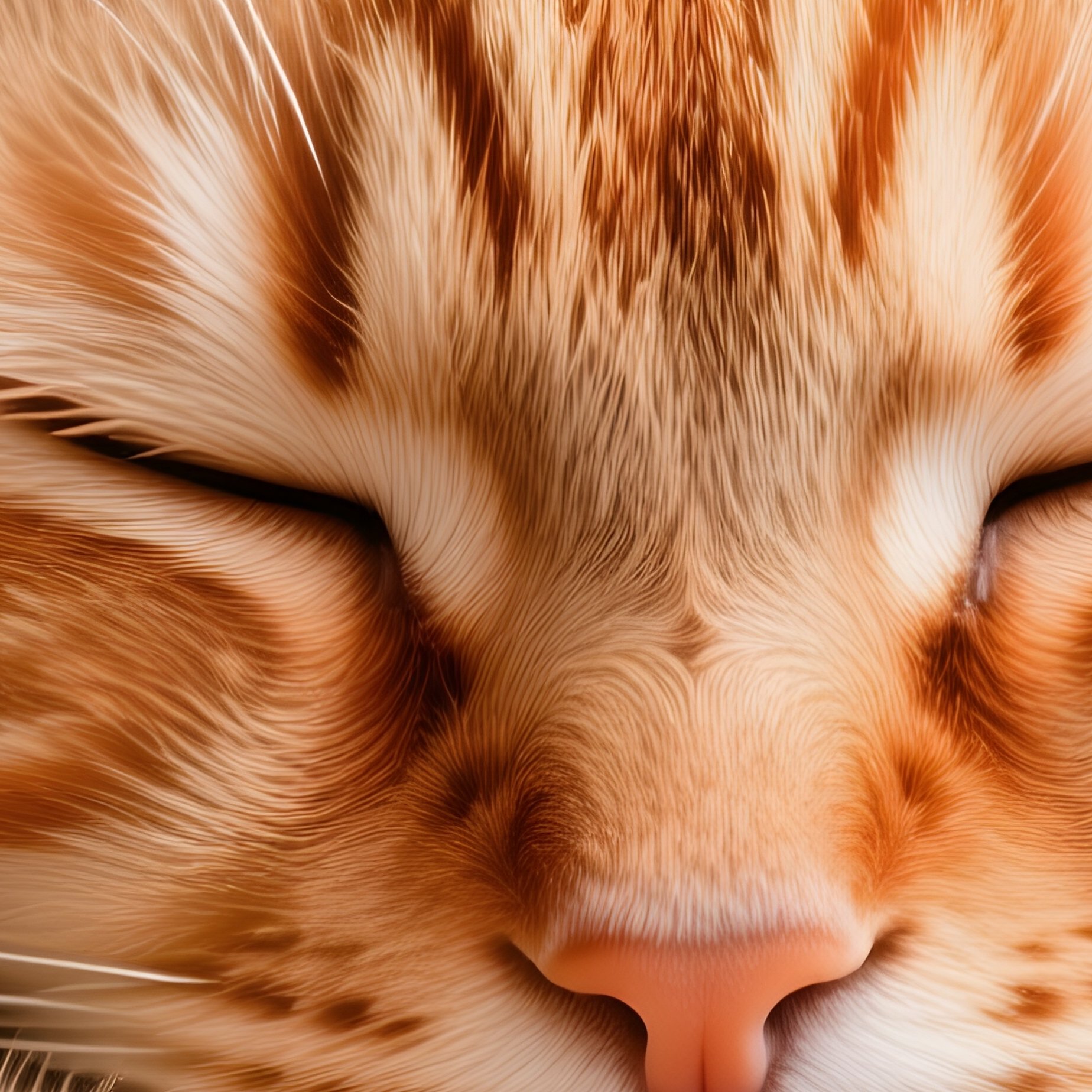 Cat Turkish Van Loaf Position - Full Resolution Quality Preview