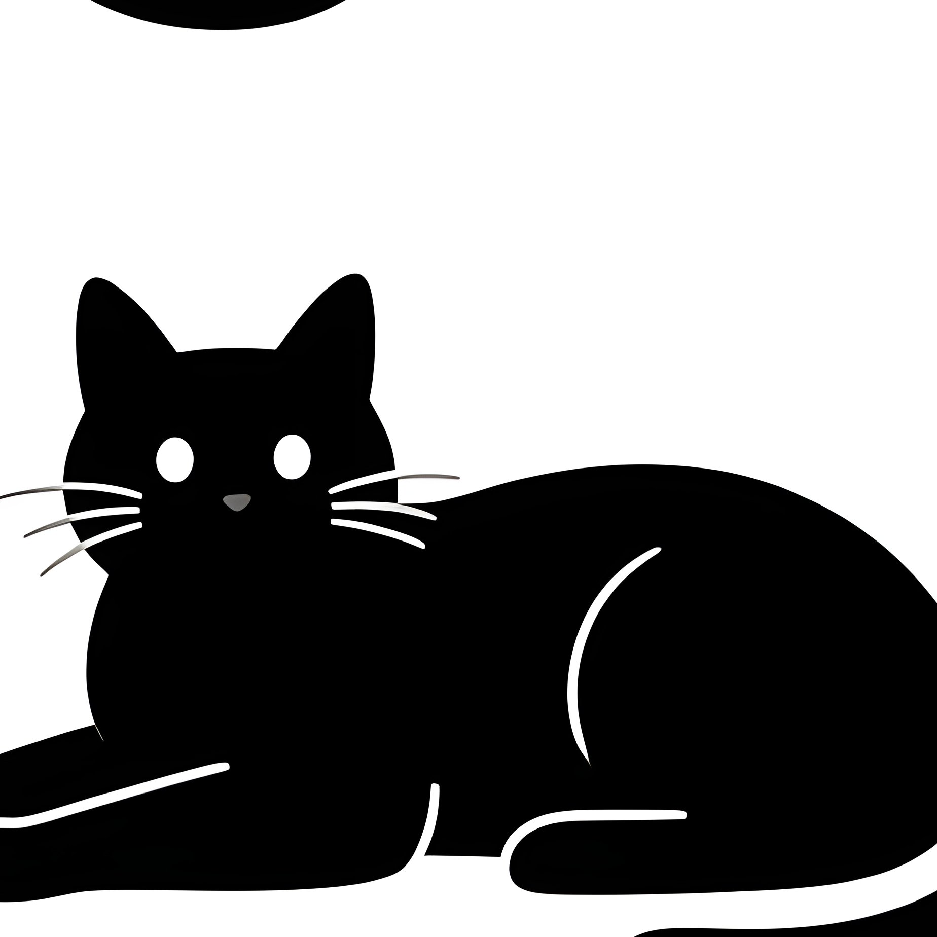 Cats In Various Poses Cats Silhouettes - Full Resolution Quality Preview