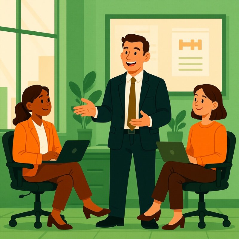 Ceo Giving Motivational Speech 2