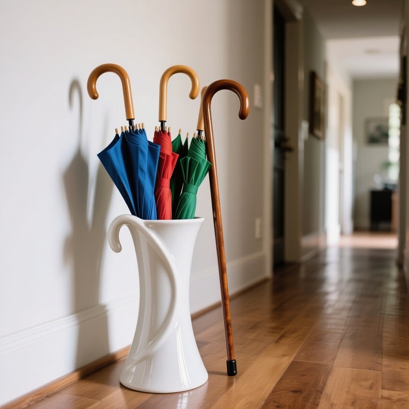 Ceramic Umbrella Stand Hallway