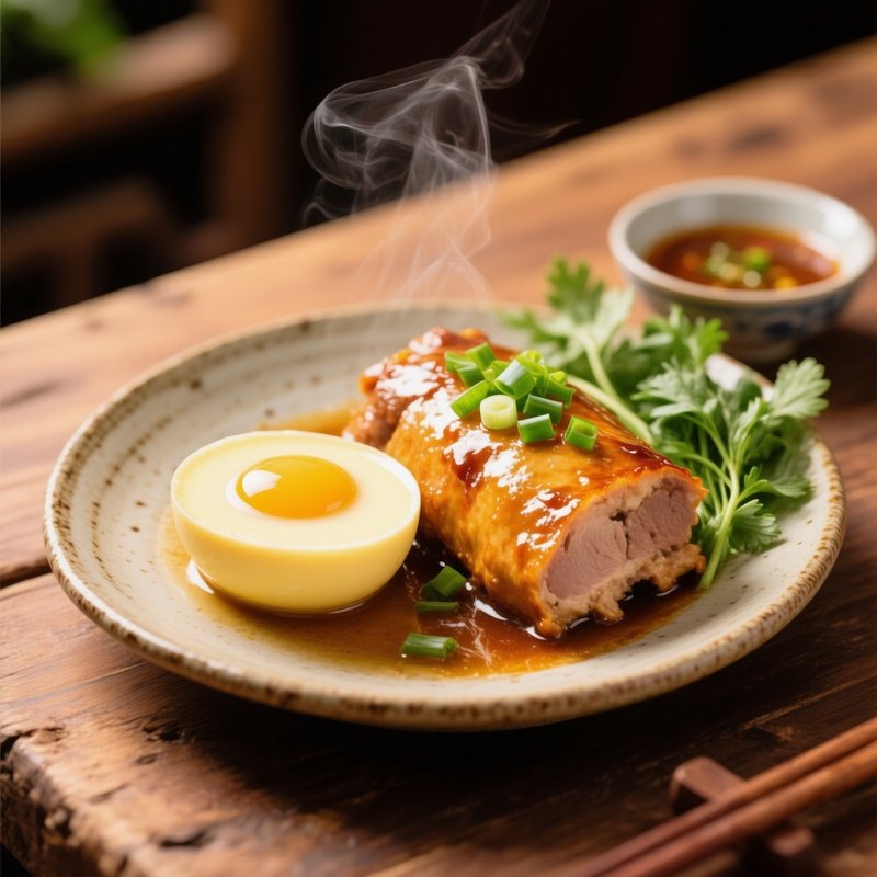 Chả Trứng Steamed Egg And Pork Meatloaf