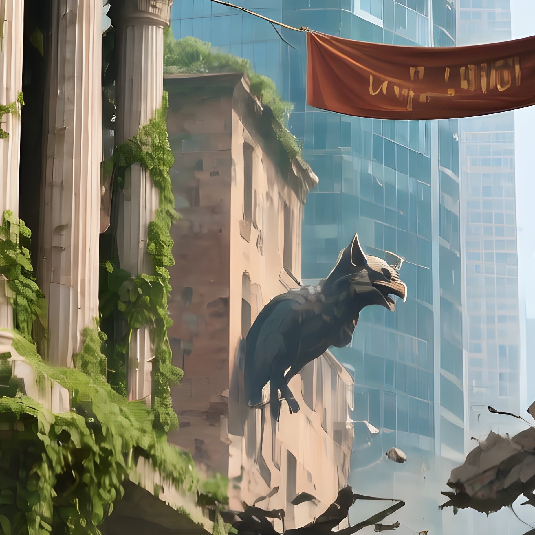 Chaos Menschenmengen Geschichte Architektur 2 - Full Resolution Quality Preview