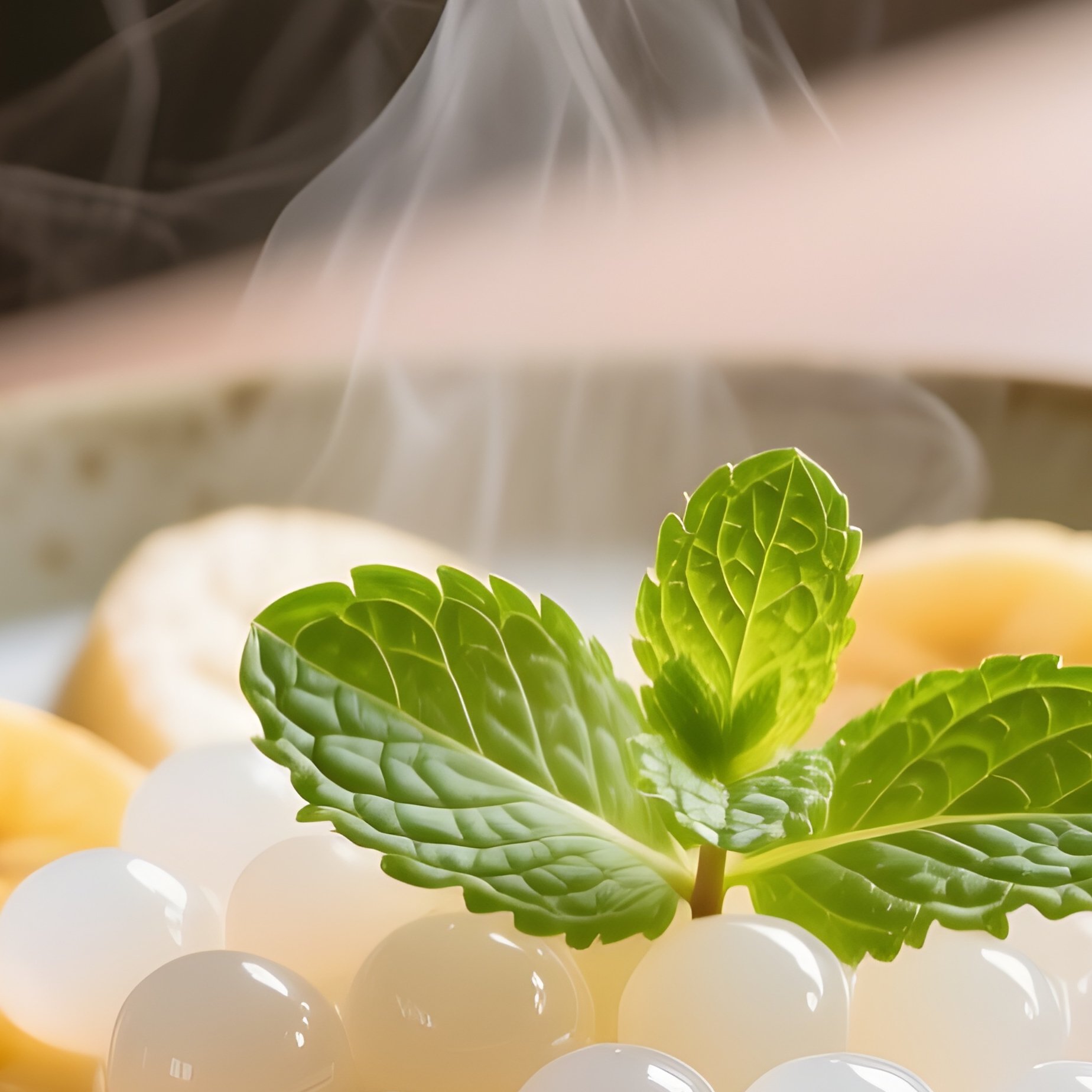 Chè Chuối Banana Dessert Cooked With Coconut Milk And Tapioca Pearls - Full Resolution Quality Preview