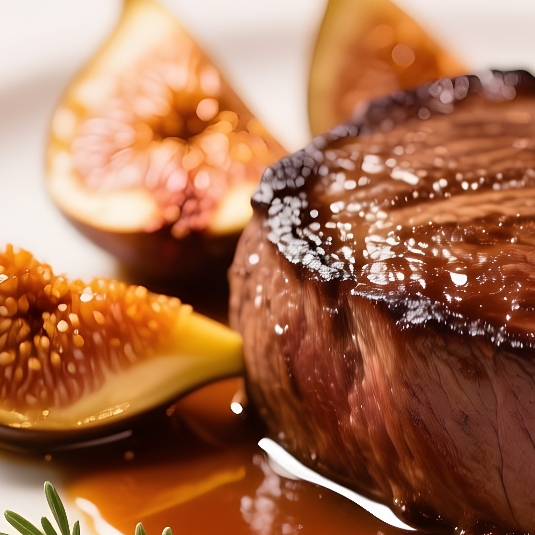 Chef S Special Filet Beef Mavrodaphne Reduction Caramelized Figs - Full Resolution Quality Preview