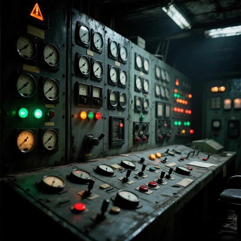Chernobyl Style Nuclear Control Room