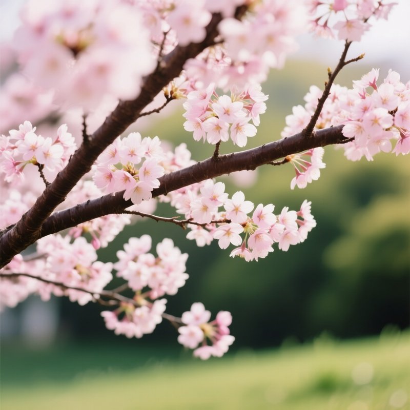 Cherry Blossom Branches Cherry Blossom Spring