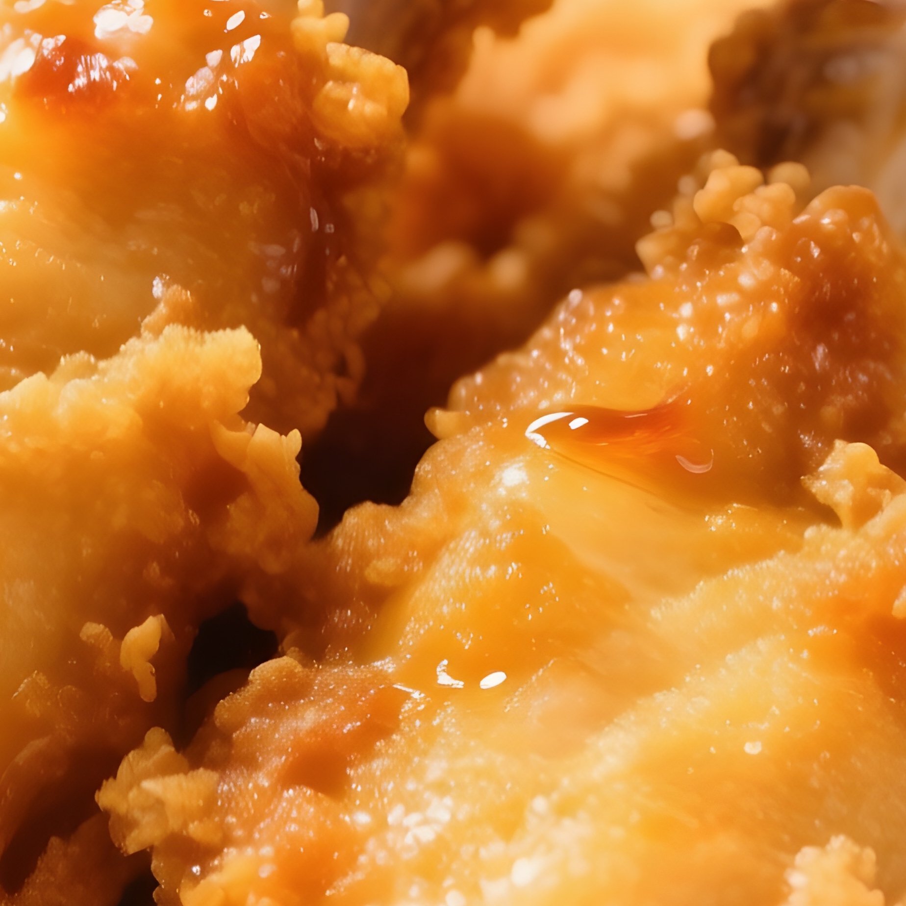 Chicken Karaage With Marinated Chicken Pieces Fried Until Golden And Juicy, Served With Lemon - Full Resolution Quality Preview