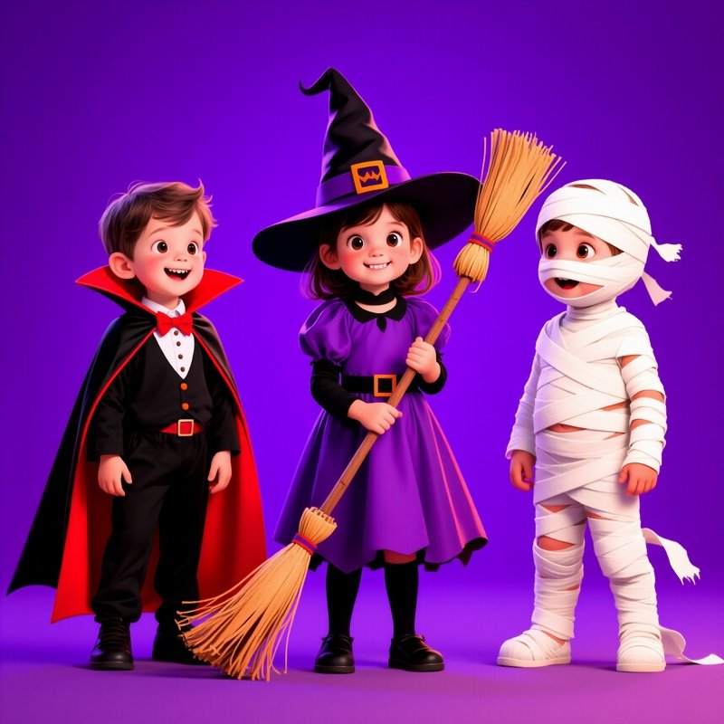 Children Dressed In Halloween Costumes Halloween Costumes