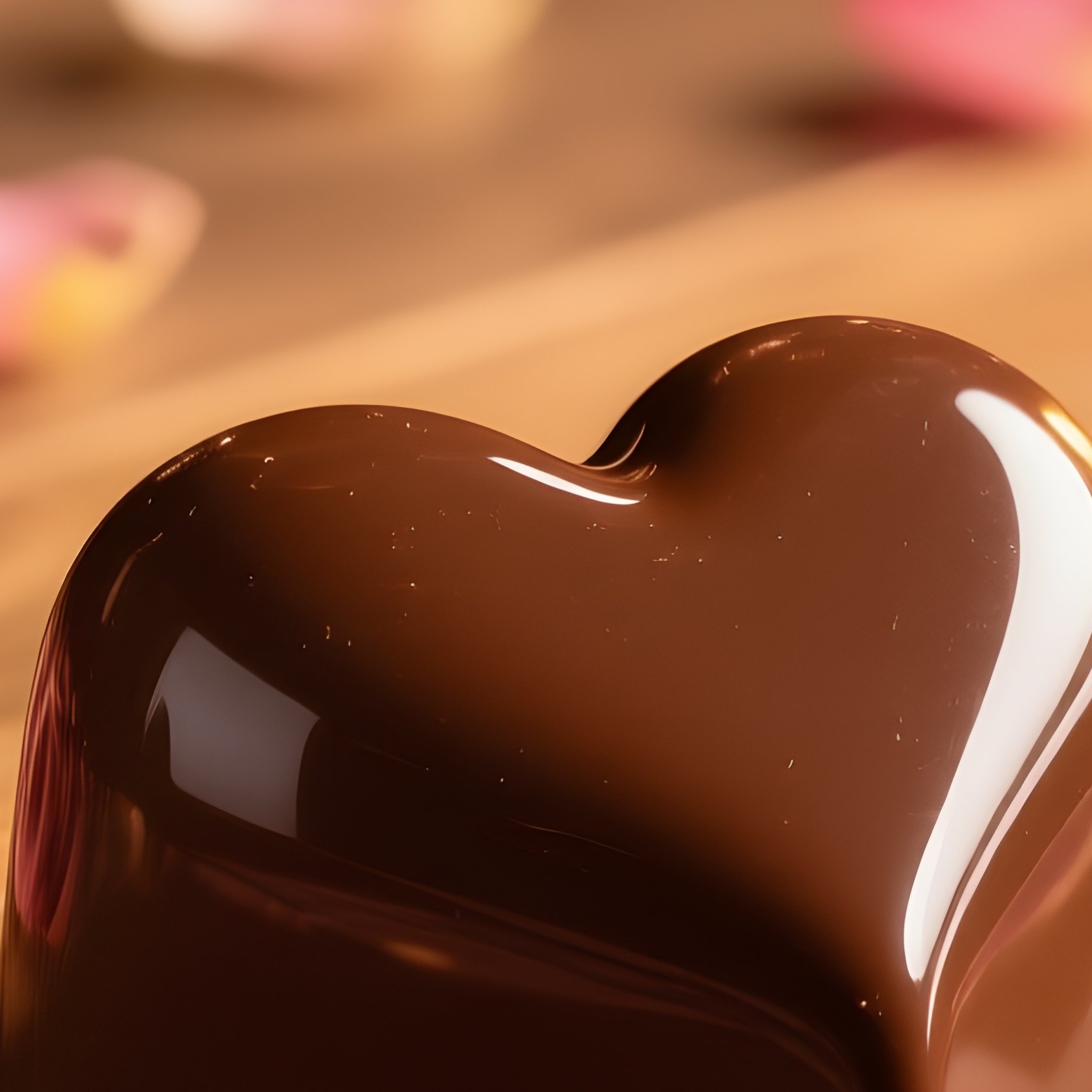 Chocolate Heart Romance - Full Resolution Quality Preview