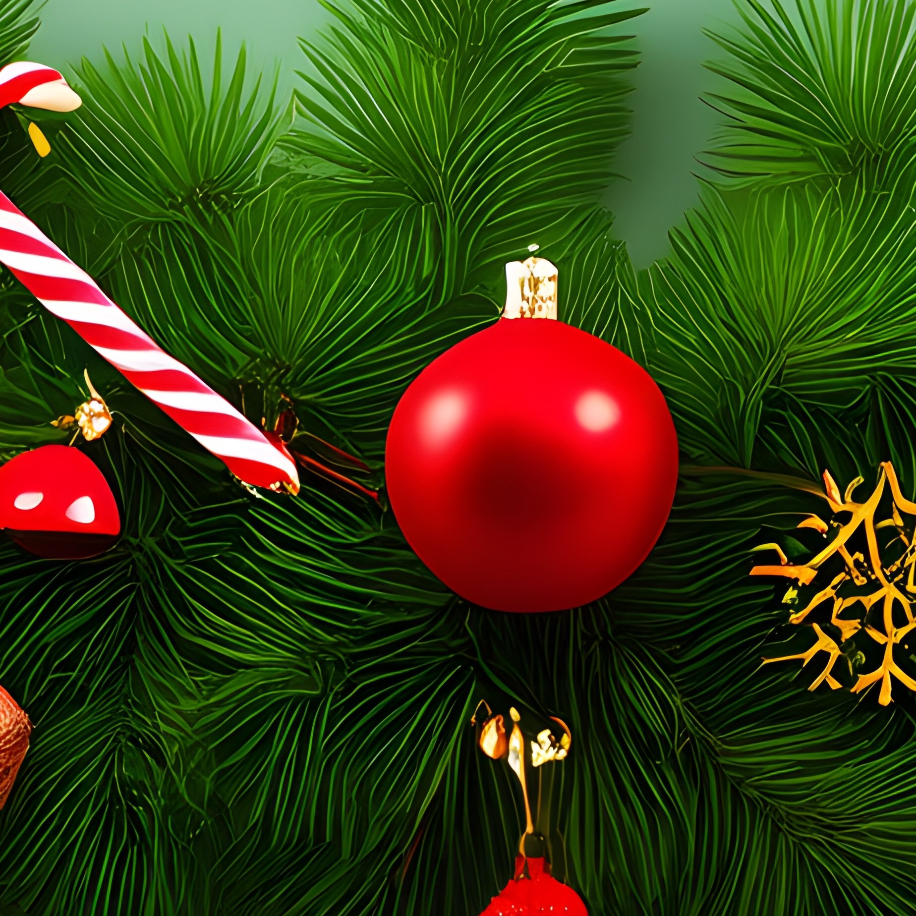 Christmas Garland Christmas Garland - Full Resolution Quality Preview