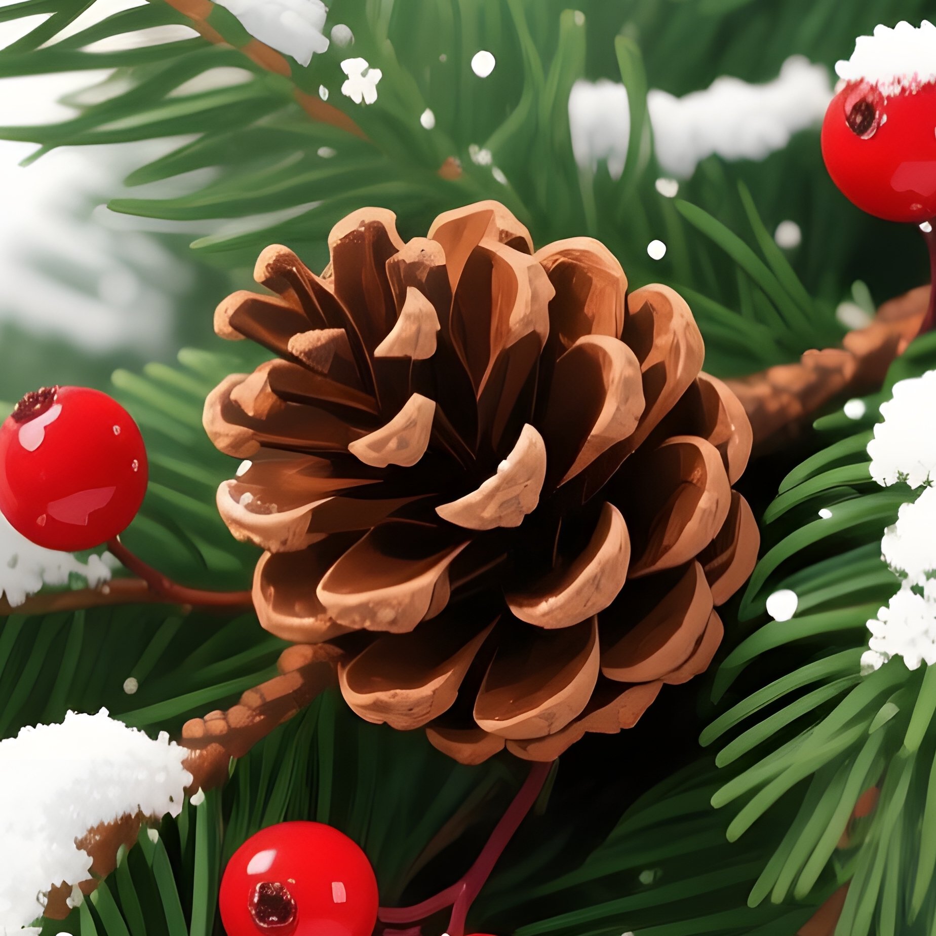 Christmas Garland Christmas Holiday - Full Resolution Quality Preview