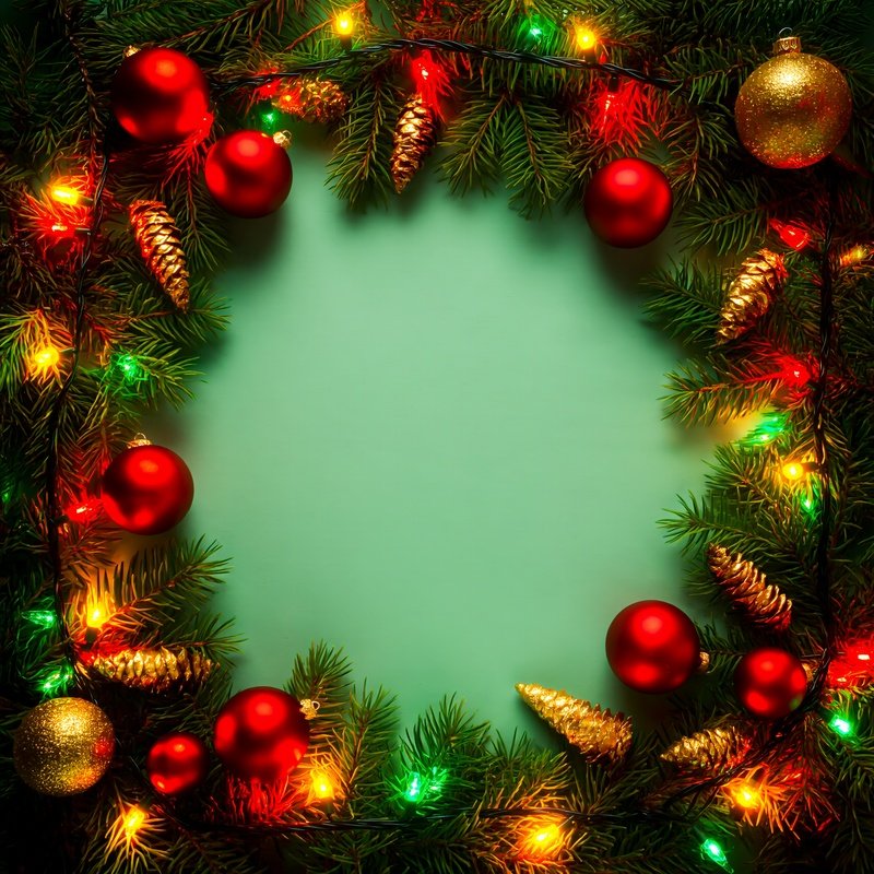 Christmas Themed Border Decoration Christmas Decorations