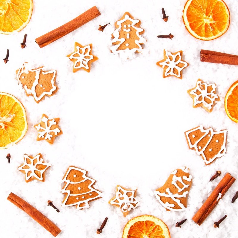 Christmas Themed Cookies And Decorations Christmas Cookies