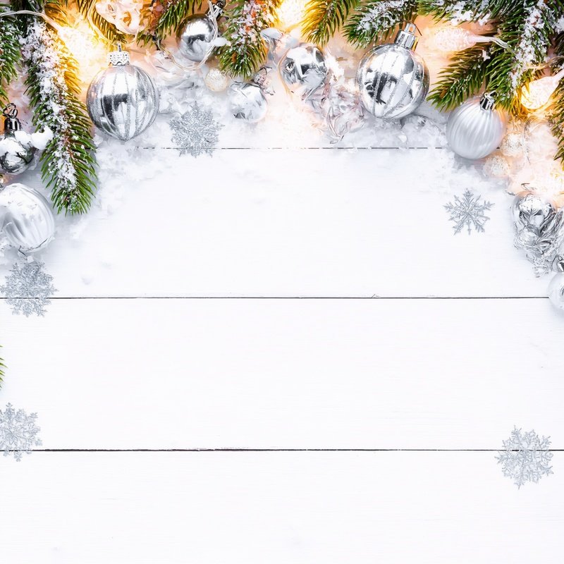 Christmas Themed Decorative Border Christmas Decorations