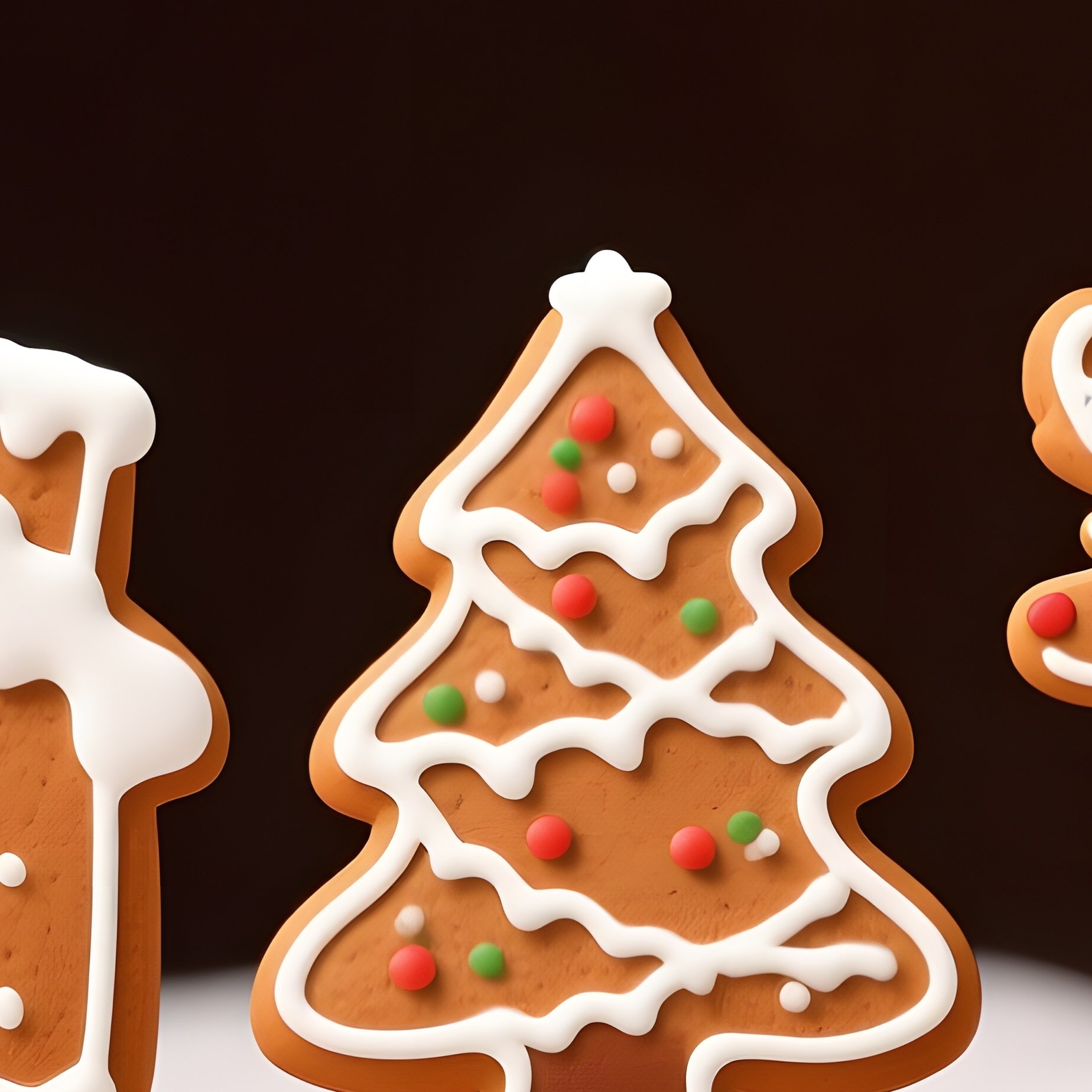 Christmas Themed Gingerbread Cookies Christmas Gingerbread - Full Resolution Quality Preview
