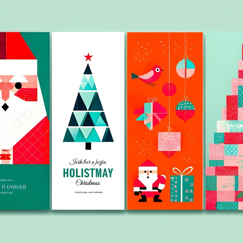 Christmas Themed Illustrations Christmas Holiday