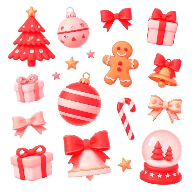 Christmas Themed Illustrations Christmas Holiday