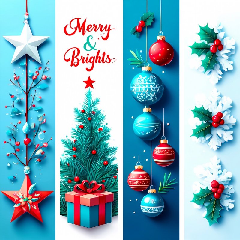 Christmas Themed Illustrations Christmas Holiday