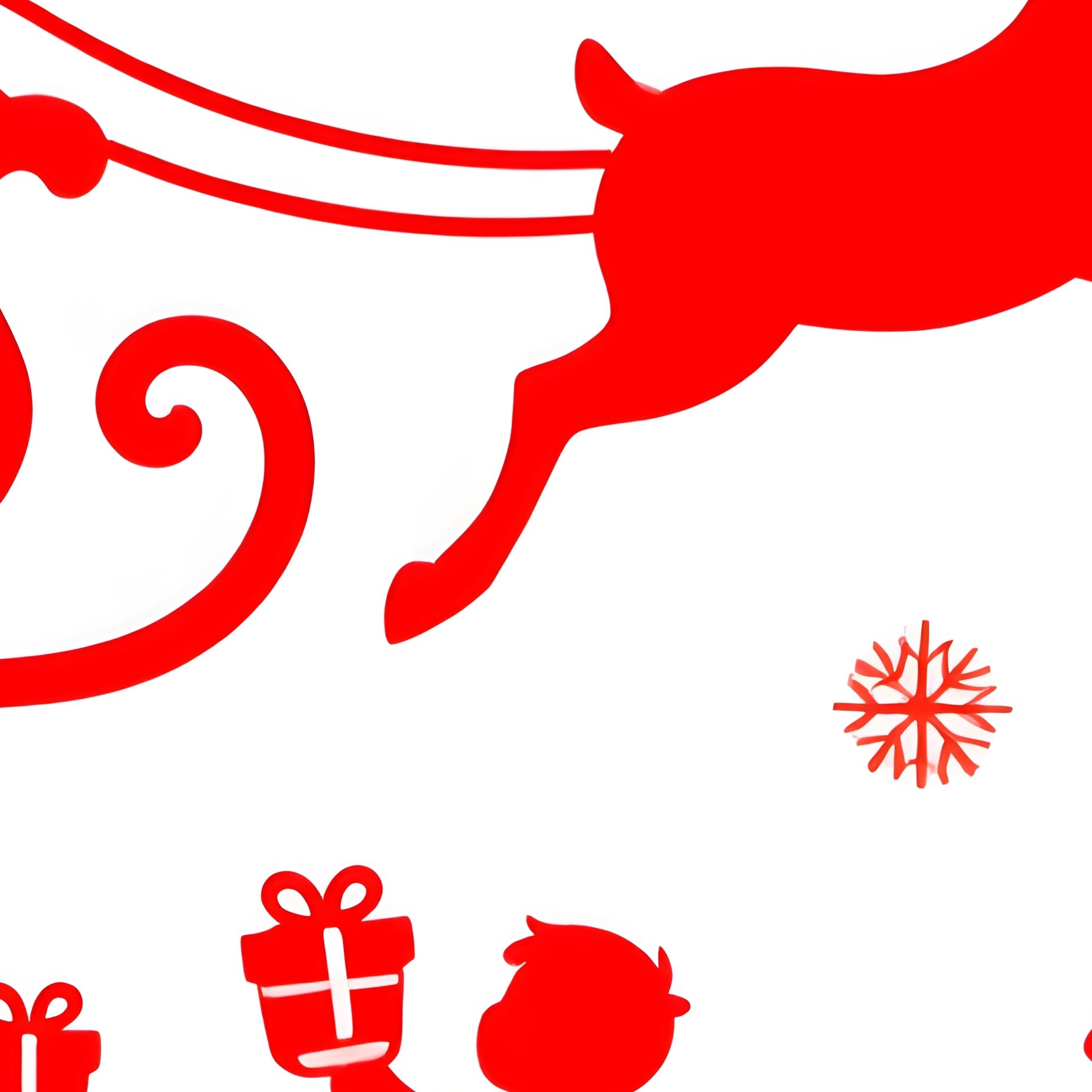 Christmas Themed Silhouette Scene Christmas Holiday - Full Resolution Quality Preview