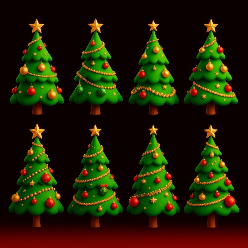 Christmas Trees Christmas Holiday