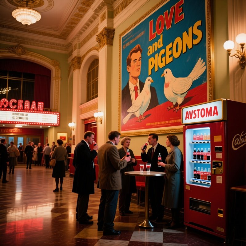Cinema Lobby 1984 Soviet Cinema Palace