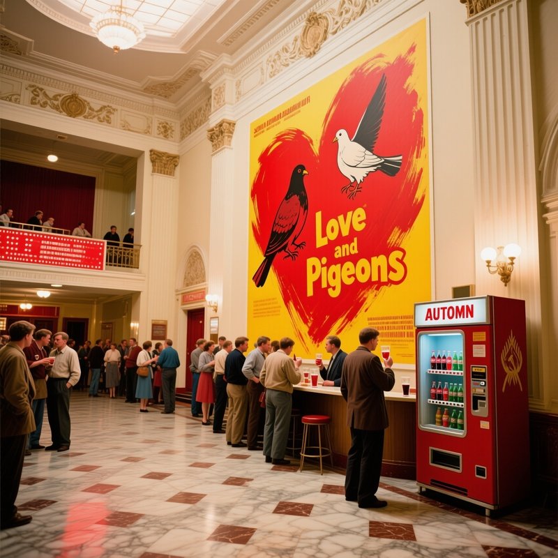 Cinema Lobby 1984 Soviet Cinema Palace
