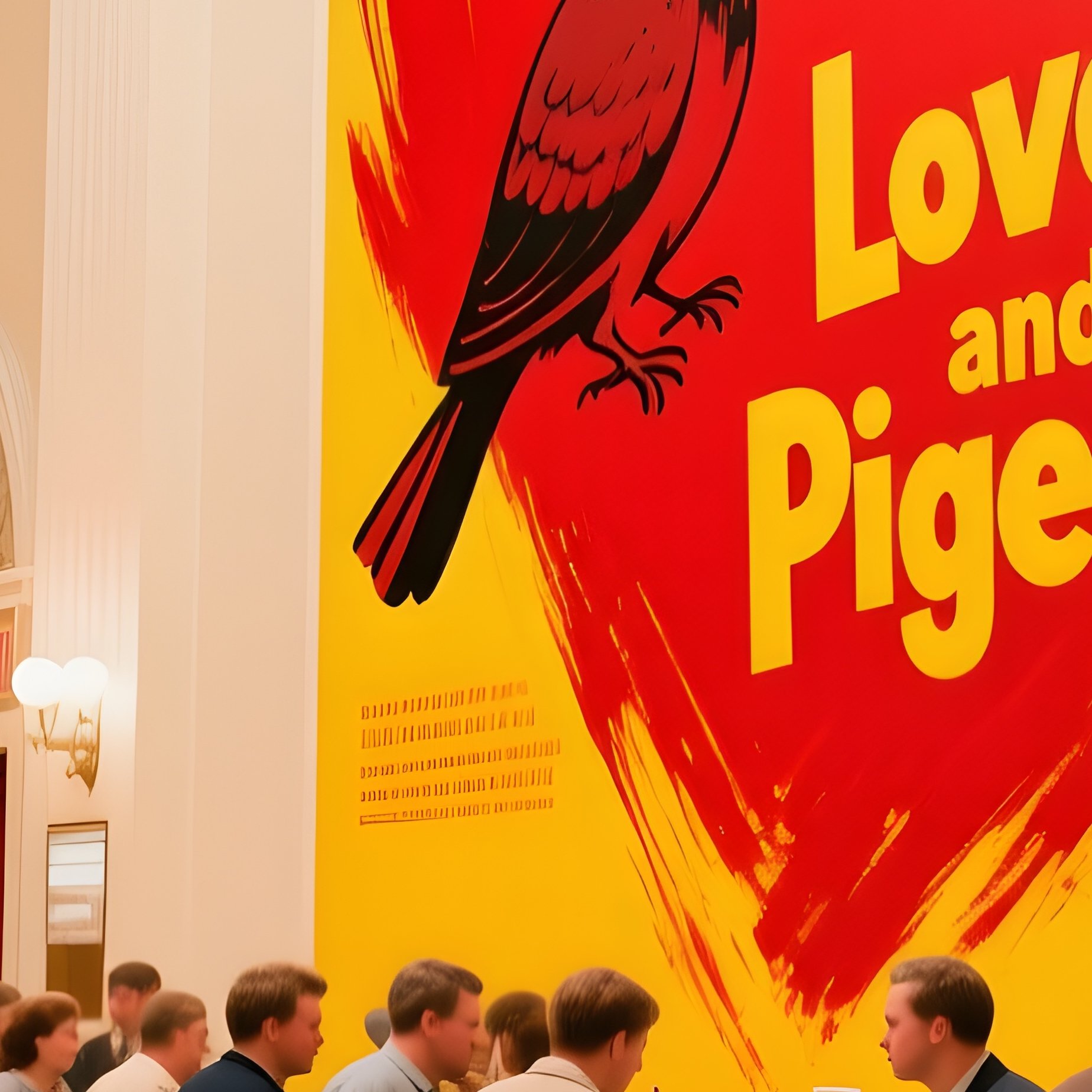 Cinema Lobby 1984 Soviet Cinema Palace - Full Resolution Quality Preview