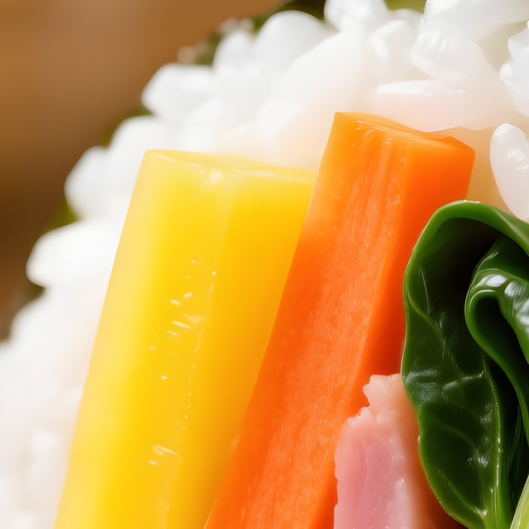 Classic Kimbap Cut Discs Cross Section - Full Resolution Quality Preview