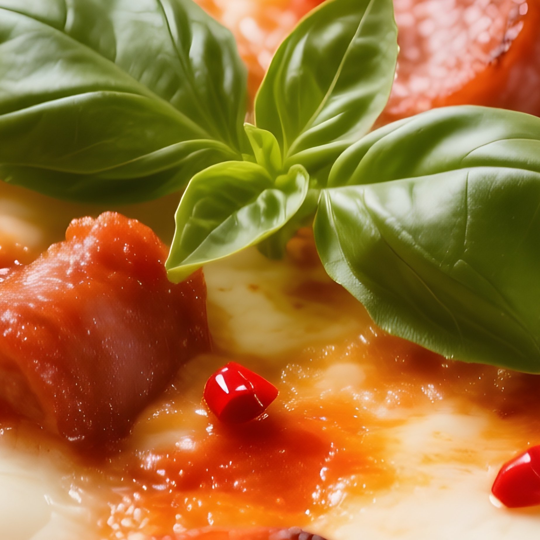 Close Up Of A Artisan Pizza With Crunchy Dough And Sausage Topping - Full Resolution Quality Preview