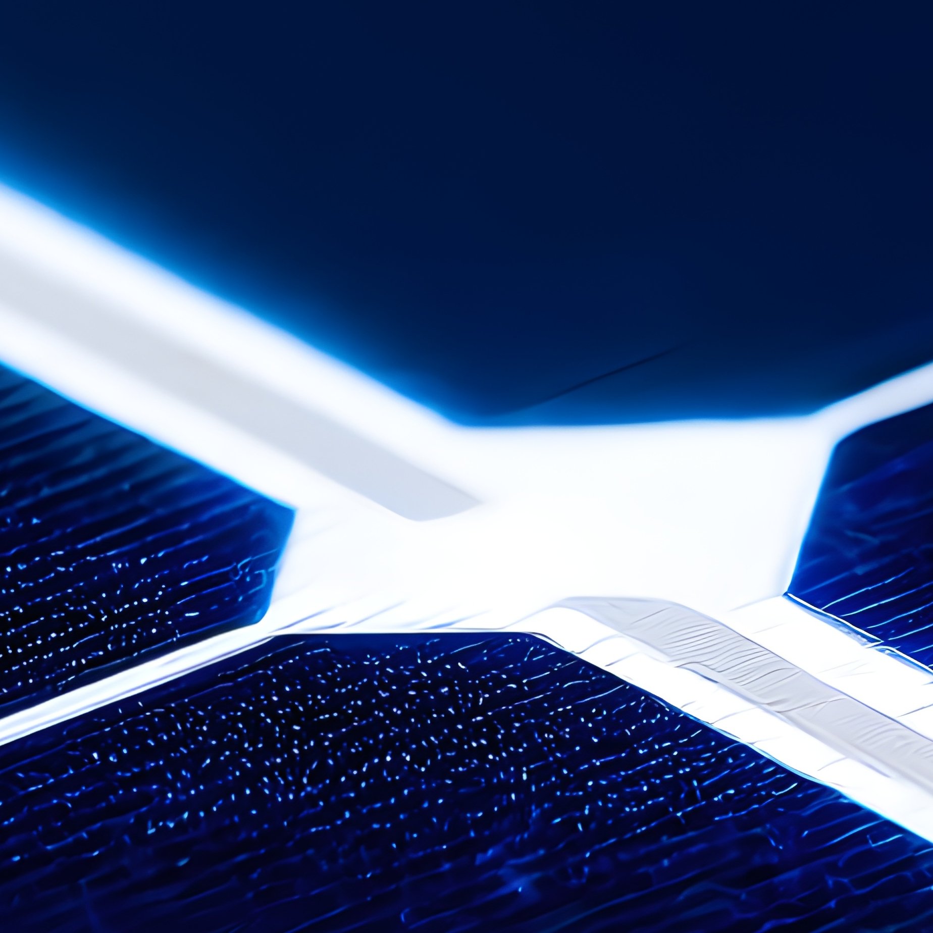 Close Up Solar Photovoltaic Cell Busbars - Full Resolution Quality Preview