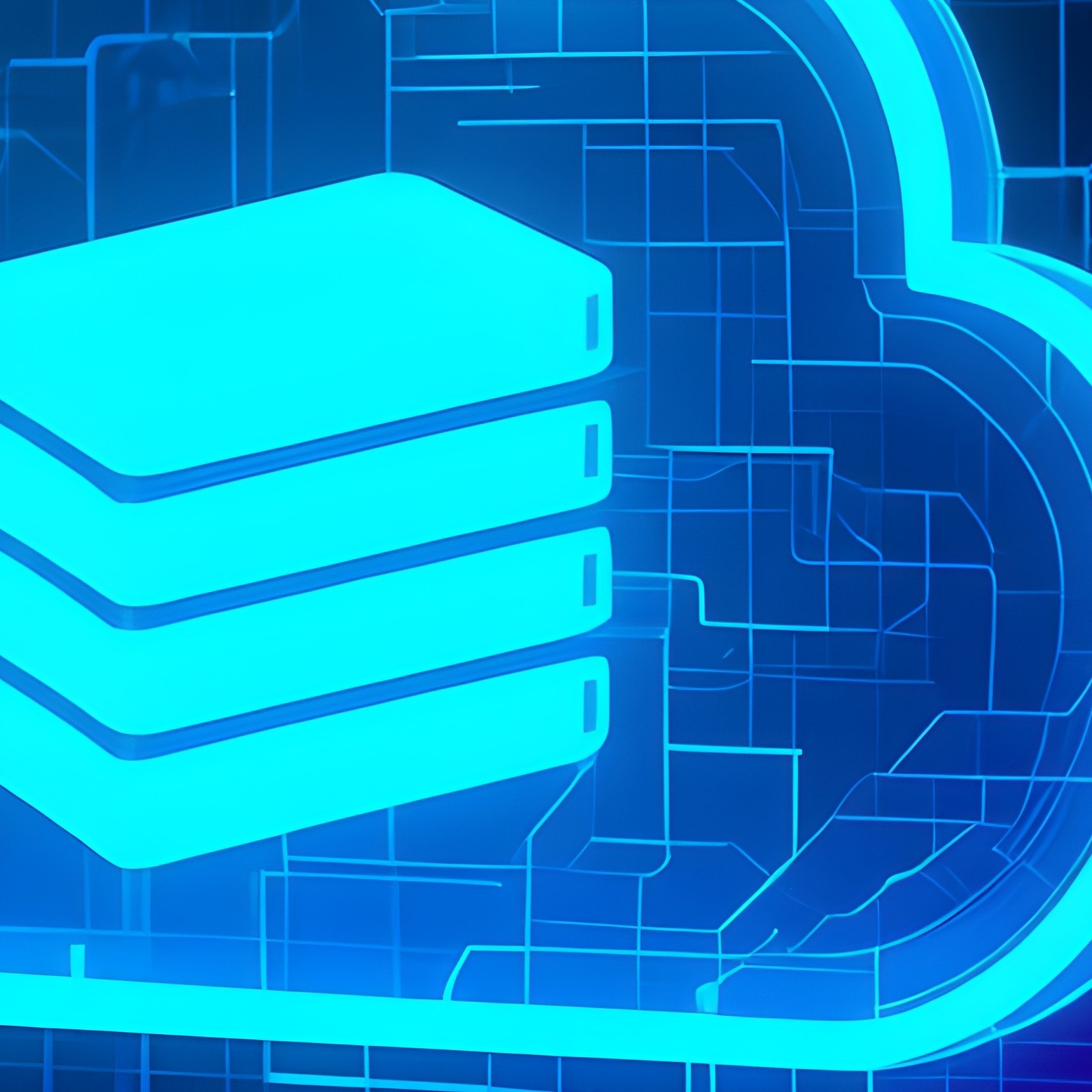 Cloud Storage Digital Screen Scenario - Full Resolution Quality Preview